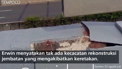 Kementerian PUPR Perbaiki Flyover Rawa Buaya yang Renggang