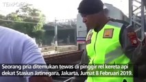 Hendak Buang Air Kecil, Seorang Pria Tewas Ditabrak Kereta