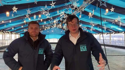 Behind the scenes: Eastbourne's 'bigger and better' ice rink prepares to open
