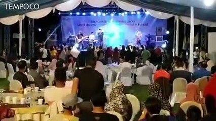 Detik-detik Tsunami Terjang Band Seventeen Saat Manggung