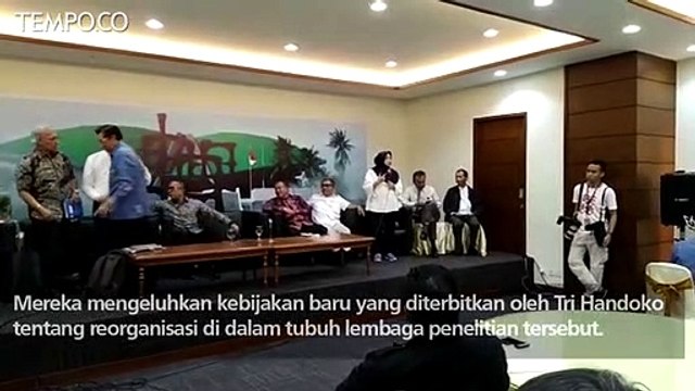 Alasan Profesor dan Pegawai Keluhkan Kepala LIPI ke DPR