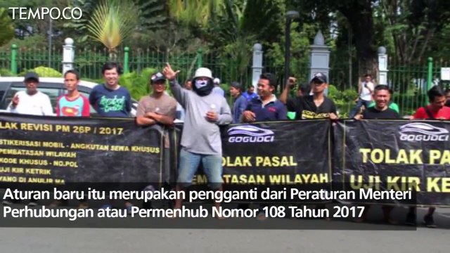 Aturan Baru Taksi Online Berlaku Mulai Mei 2019