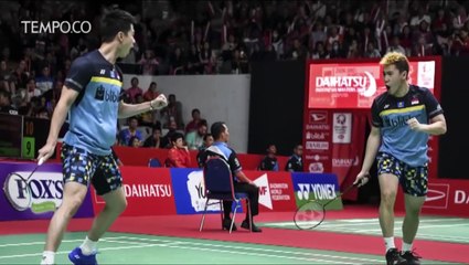 Kevin-Marcus Lolos ke Semifinal Daihatsu Indonesia Masters 2019
