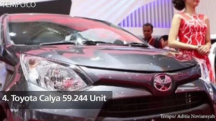 Kaleidoskop 2018: 10 Mobil Terlaris Januari-November