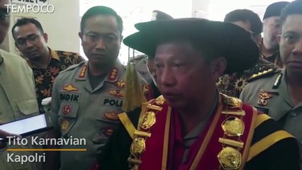 Kasus Teror Pimpinan KPK, Ini Langkah yang Diambil Kapolri