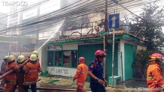 Kebakaran di Tambora, Ratusan Mengungsi, Ini Penyebabnya