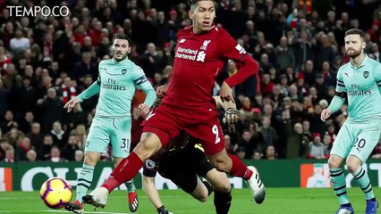 Bantai Arsenal 5-1, Liverpool Kokoh di Puncak Klasemen