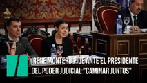 Montero pide ante el presidente del Poder Judicial 