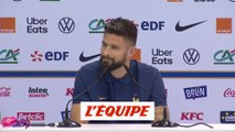 Giroud : « Une grande fierté de disputer ma troisième Coupe du monde » - Foot - CM 2022 - Bleus
