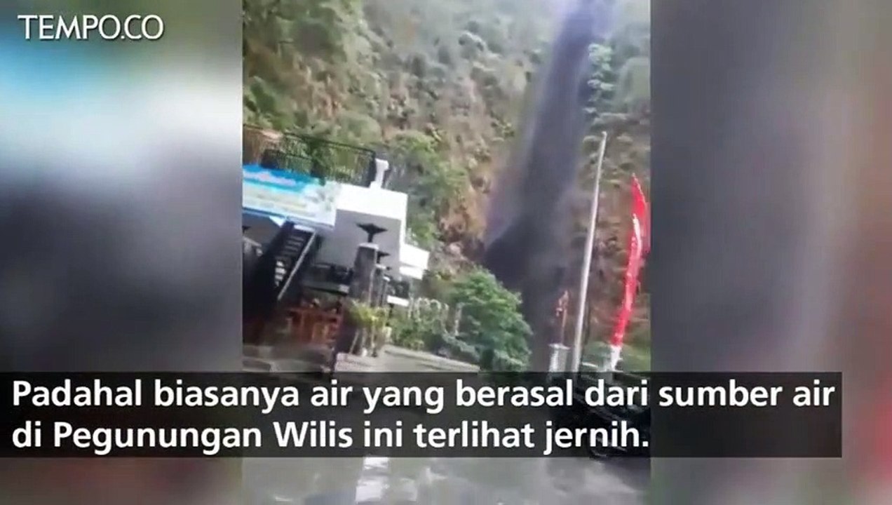 Video Viral: Air Terjun Sedudo Berubah Hitam, Ini Penjelasannya