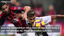 Taklukan AC Milan, Juventus Torehkan Rekor di Liga Italia Serie A
