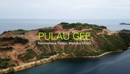 Sisa-sisa Tambang di Pulau Gee
