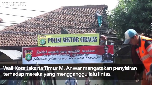 Insiden Polsek Ciracas, DKI Sisir Pak Ogah dan Parkir Liar