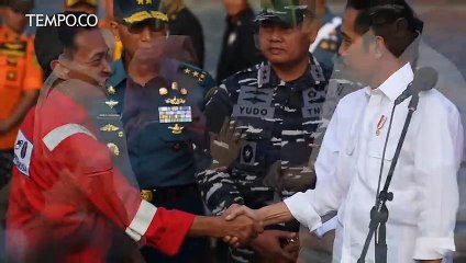 Saat Presiden Jokowi Berikan Apresiasi Tim Evakuasi Lion Air JT 610