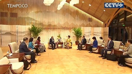 Bahas Kesehatan, Peng Liyuan Bertemu Bill Gates