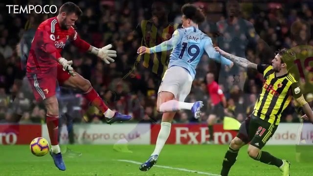 Tampil Dominan, Man City Menang Tipis dari Watford