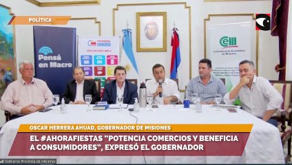 El #AhoraFiesta “potencia comercios y beneficia a consumidores”, expresó el gobernador