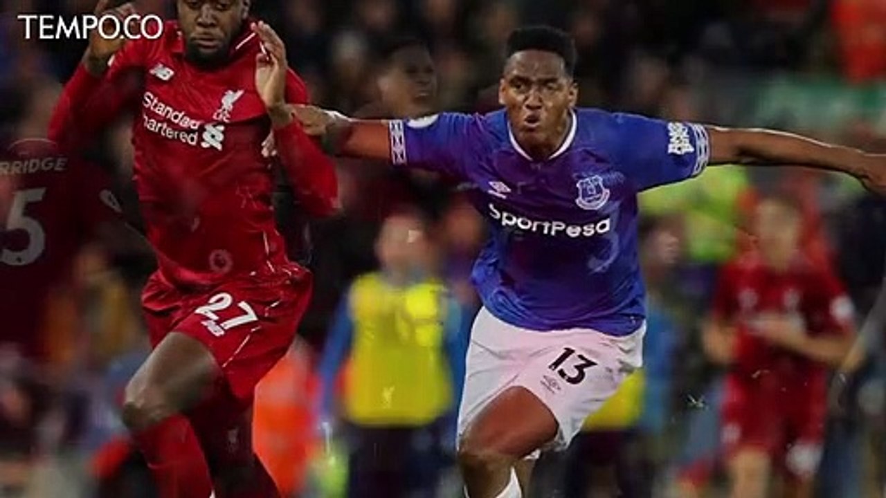 Gol Tunggal Divock Origi Bawa Liverpool Menang Kontra Everton