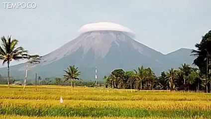 Muncul 'Topi' di Gunung Semeru, Ini Penjelasan BNPB