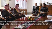 Bertemu Menlu Arab Saudi Jokowi Prihatin Kasus Jamal Khashoggi