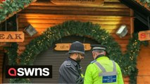 Two teens rushed to hospital after being stabbed at Christmas market in early morning knife attack
