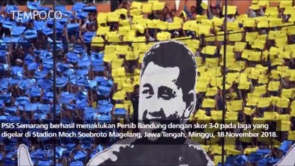 Persib Kalah Telak dari PSIS Semarang