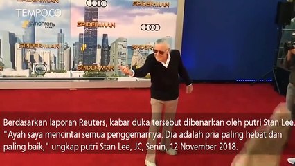 Stan Lee, Legenda Superhero Marvel Meninggal Dunia