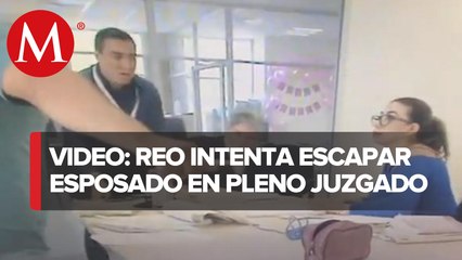 Reo intentó escapar durante su comparecencia en Jalisco