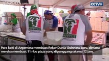 Bikin 11 Ribu Pizza, Argentina Pecahkan Rekor Dunia