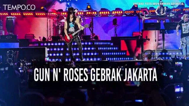 Gun N' Roses Gebrak Jakarta, Ini Penampilannya