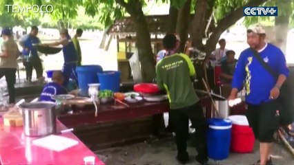 Pasokan Makanan Dijamin di Lokasi Pengungsian Kota Palu