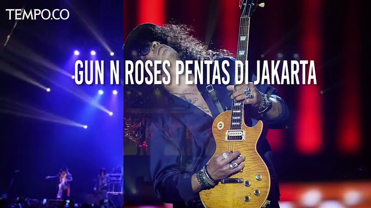 Gun N Roses, Pelantun November Rain, Pentas di Jakarta