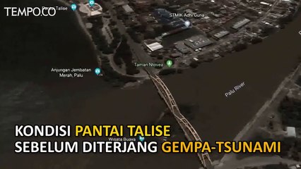 Download Video: Pantai Talise Palu Luluh Lantak Diterjang Gempa dan Tsunami