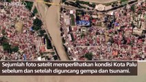 Foto Satelit Ungkap Perubahan Kota Palu Usai Gempa dan Tsunami