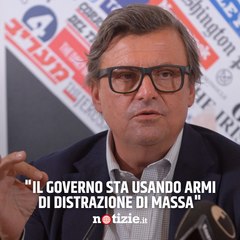 Calenda: "Siete partiti con il pugno duro e vi siete trovati con un pugno di mosche"