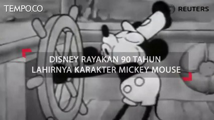 Disney Rayakan 90 Tahun Lahirnya Karakter Mickey Mouse