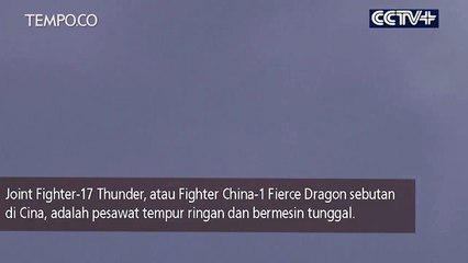 Kolaborasi Cina dan Pakistan Tampilkan Aksi Pertunjukan Udara