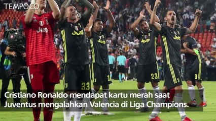 Alasan Cristiano Ronaldo Dihukum Kartu Merah