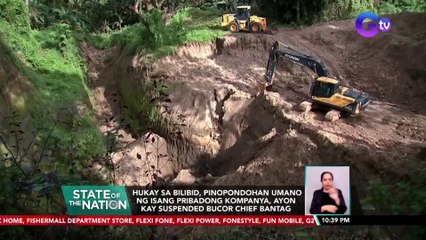 Hukay sa bilibid, pinopondohan umano ng isang pribadong kompanya, ayon kay suspended BUCOR Chief Bantag | SONA