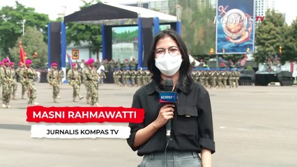 Kemeriahan Peringatan HUT ke-77 Korps Marinir, Parade Prajurit hingga Terjun Payung