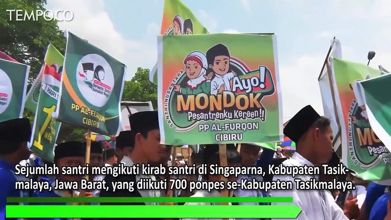 Peringatan Hari Santri Nasional 2018 di Berbagai Daerah