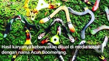 Melihat Pembuatan Kerajinan Bumerang di Sukabumi