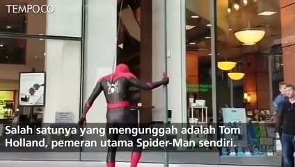 Melihat Suasana Syuting Spider-Man: Far From Home di New York