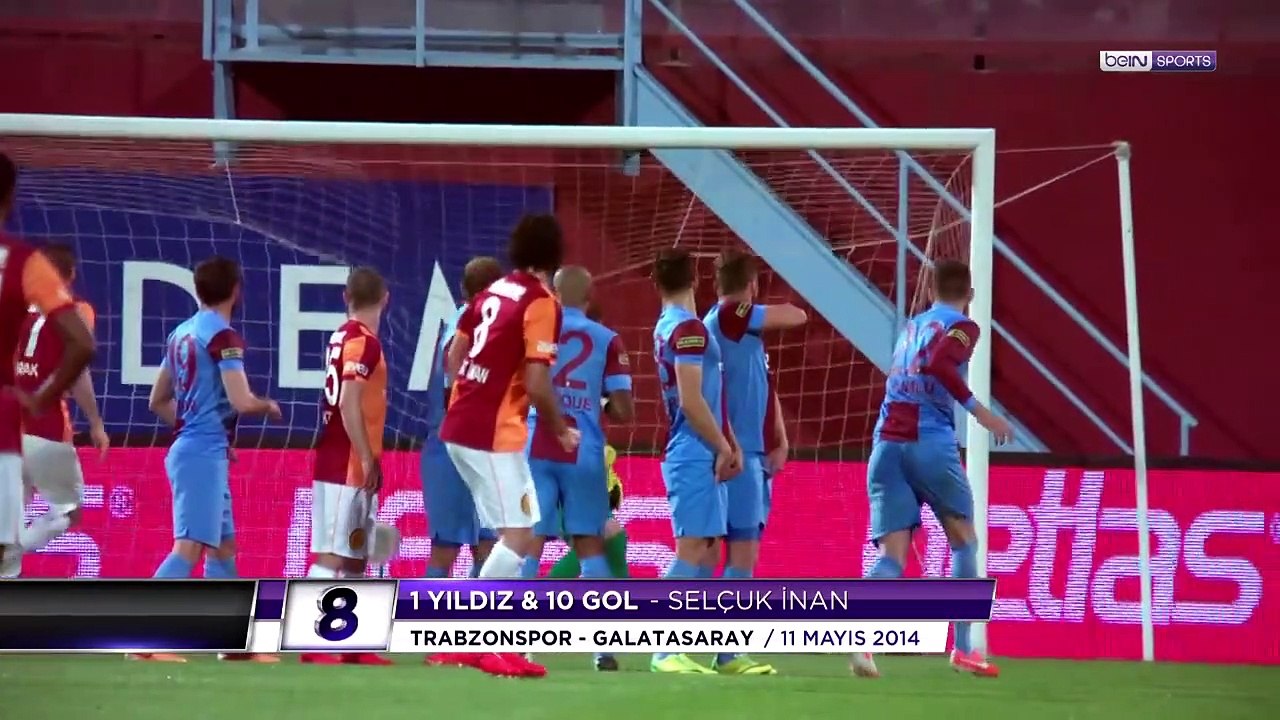 1 Yıldız 10 Gol - Selçuk İnan'ın En Güzel 10 Golü