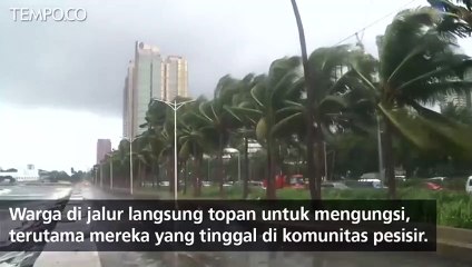 Topan Mangkhut Menghantam Filipina Utara