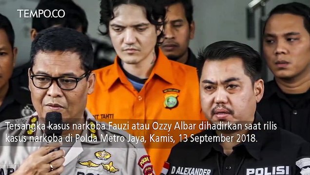 Bawa Ganja 2,66 gram, Ozzy Albar Ditangkap Polisi