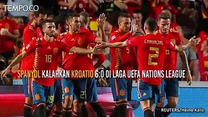 Spektakuler Spanyol Tekuk Kroasia 6 0