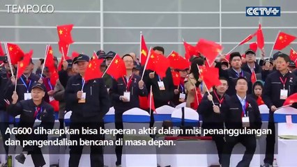 Pesawat Amfibi Terbesar Ini Optimalkan Bantuan Bencana