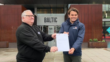 A man tells us his experience of saving someone’s life along the River Tyne