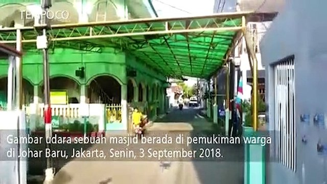 Video Drone Larangan Suara Bising dari Masjid